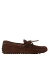 Tod's Gommino Driving Shoes In Brown