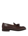 CHURCH'S CHURCH'S MAN LOAFERS DARK BROWN SIZE 7 SOFT LEATHER
