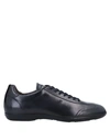 Santoni Sneakers In Dark Blue