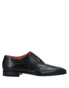 Santoni Lace-up Shoes In Black