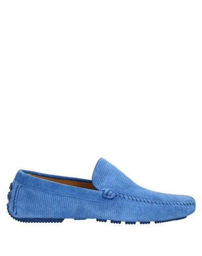 Harmont & Blaine Loafers In Azure