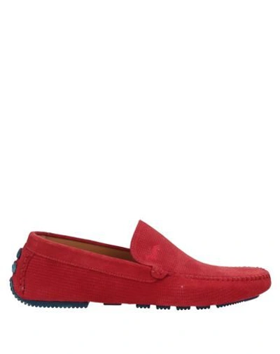 Harmont & Blaine Loafers In Red
