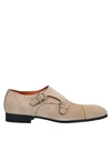 Santoni Loafers In Sand