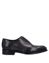 Santoni Lace-up Shoes In Grey