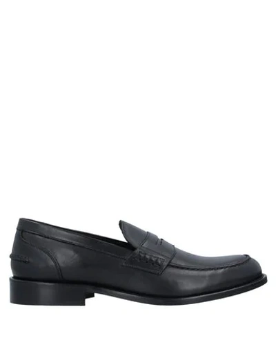 L&g Loafers In Black