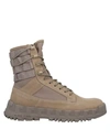 Versace Ankle Boots In Beige