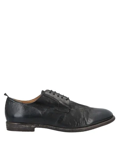 Moma Man Lace-up Shoes Black Size 11.5 Soft Leather In Black