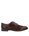 Moma Lace-up Shoes In Cocoa