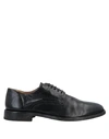 Moma Lace-up Shoes In Black