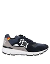 Atlantic Stars Polaris Sneakers In Suede And Nylon Color Blue In Blue