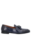 Santoni Loafers In Blue