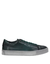 Santoni Sneakers In Dark Green