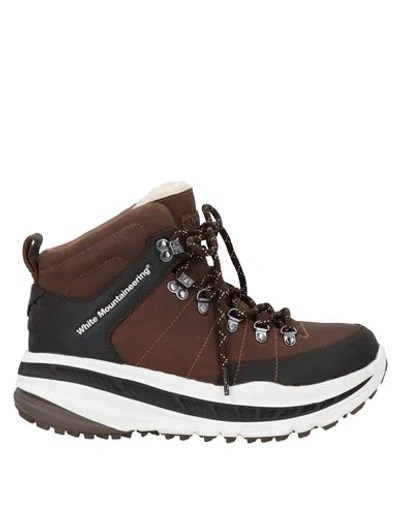 Ugg X White Mountaineering Ankle Boots In Cocoa