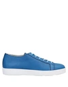 Santoni Sneakers In Blue