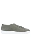 Santoni Sneakers In Green