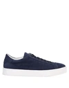 Santoni Sneakers In Blue