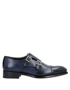 Santoni Loafers In Blue