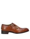 Santoni Loafers In Tan