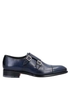 Santoni Loafers In Blue