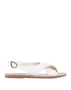 Ancient Greek Sandals Sandals In White