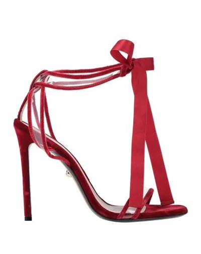 Alevì Milano Sandals In Red