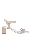 Bibi Lou Sandals In Pale Pink