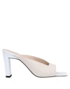 Wandler Sandals In Ivory