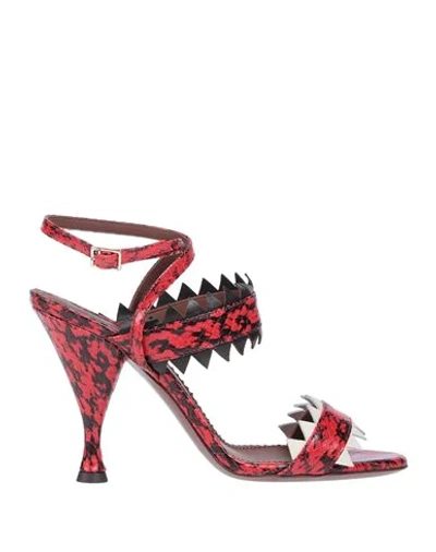 L'autre Chose Sandals In Red