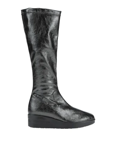 Agile By Rucoline Knee Boots In Black