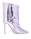 Alexandre Vauthier Ankle Boots In Mauve