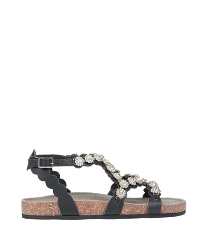 Strategia Sandals In Black