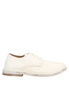 Moma Lace-up Shoes In White