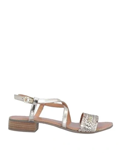 Gardini Sandals In Platinum