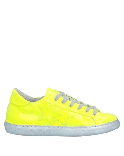 2star Sneakers In Yellow