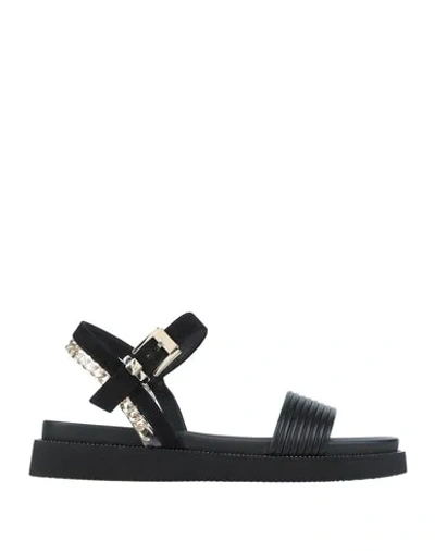 Cesare Paciotti 4us Sandals In Black