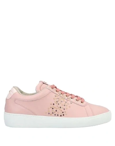 Cesare Paciotti 4us Sneakers In Pale Pink