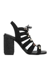 Cesare Paciotti 4us Sandals In Black