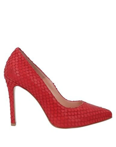 Greymer Pumps In Red