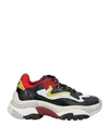 Ash Chunky Sole Sneakers In Black