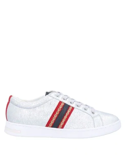 Geox Sneakers In Silver