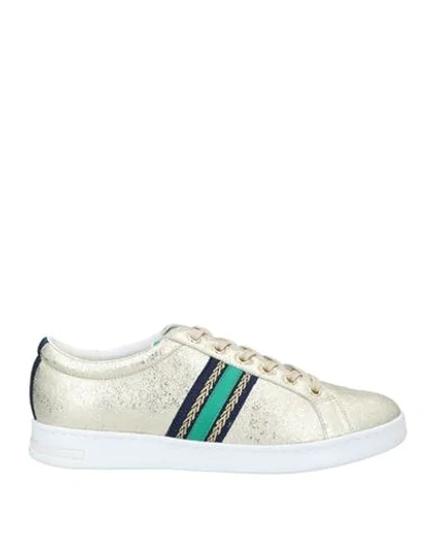 Geox Sneakers In Gold