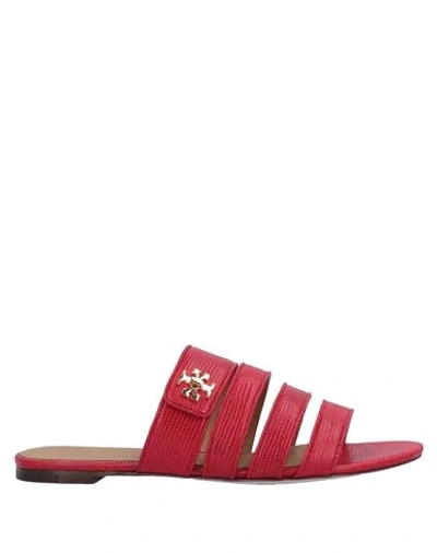 Tory Burch Sandals In Red