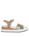 Tosca Blu Sandals In Tan