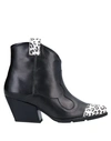 Tosca Blu Ankle Boots In Black