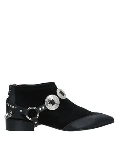 Toga Ankle Boots In Black