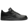 Nike X Stussy Air Force 1 Low Sneakers In Black/black