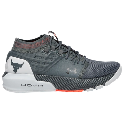 Under Armour Kids' Project Rock 2 In Pitch Grey/halo Grey/pitch Grey