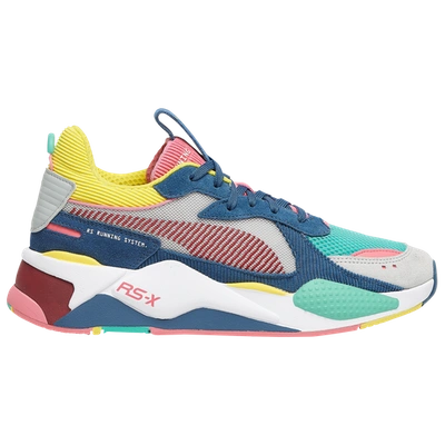 Puma Rs-x In Gray/pink/blue
