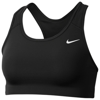 Nike Pro Swoosh Medium Sport Bra In Black/white