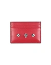 Alexander Mcqueen Wallets In Red